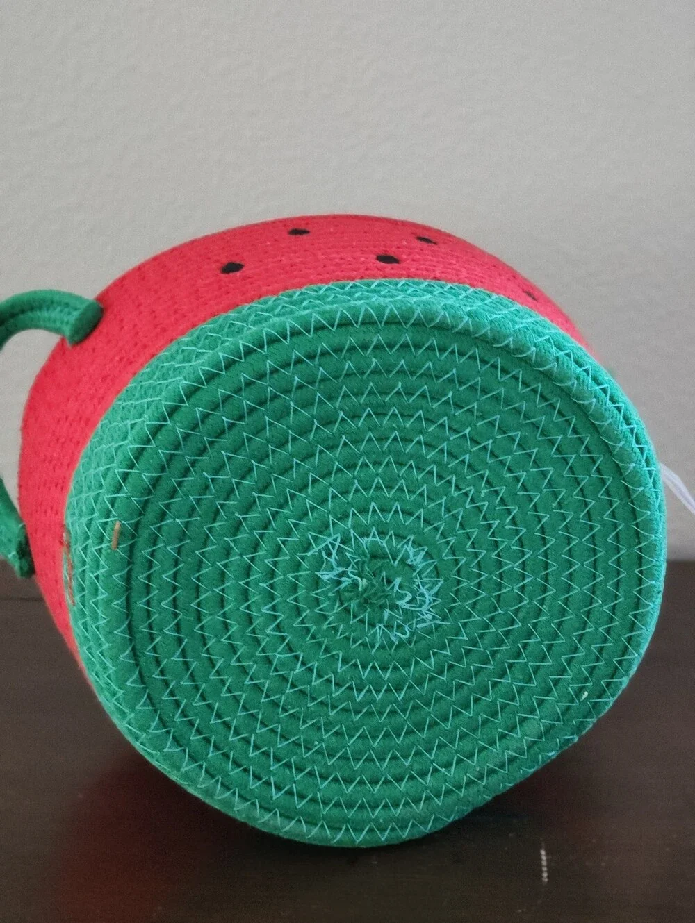 Watermelon Rope Storage Basket - Red & Green